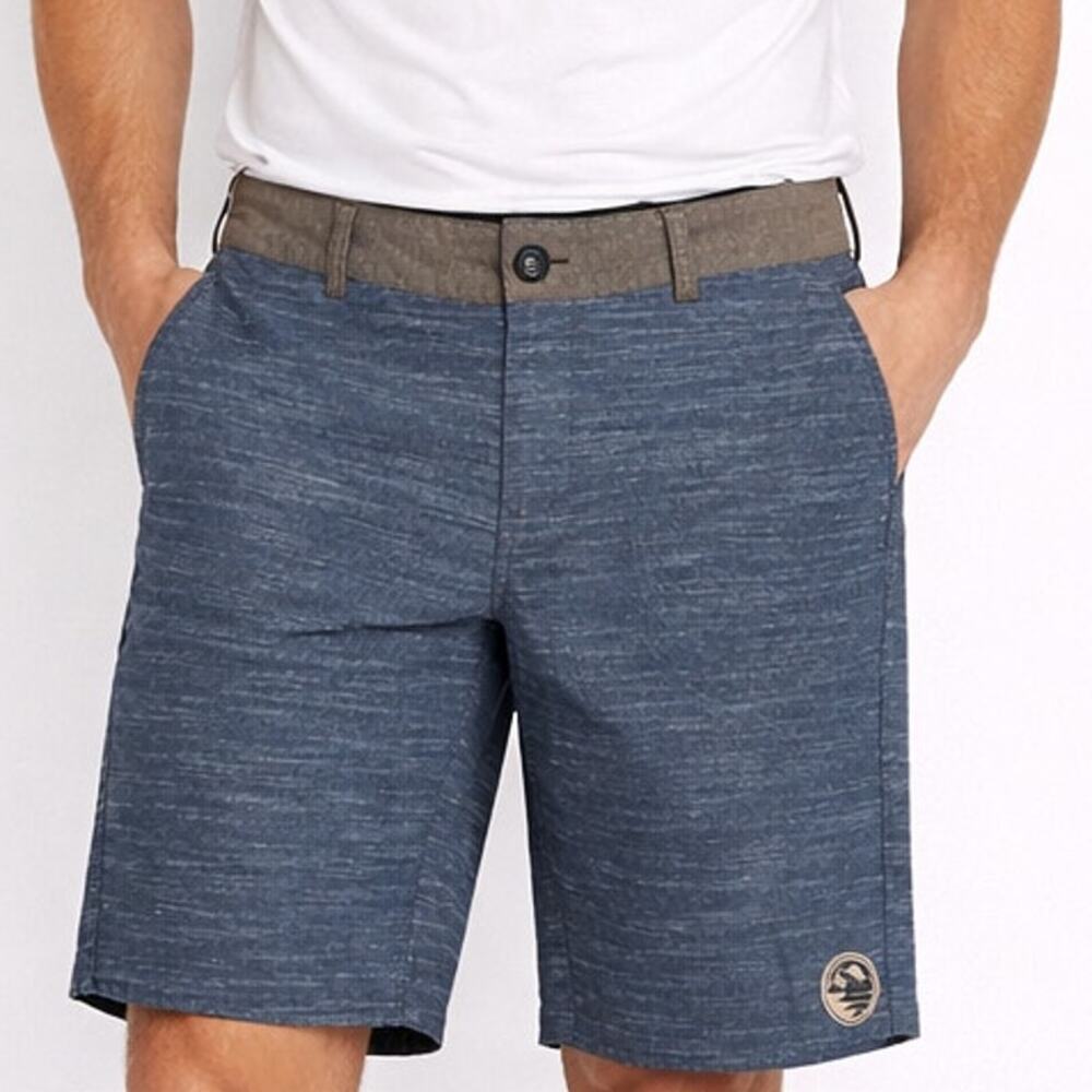 Hippy Tree Basin Hybrid Blue Shorts 
Size 30